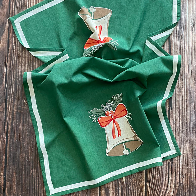 Kitchen Towels Dish Cloths 3 Pieces, Christmas Poinsettia Floral Vintage  Green Dish Towels Absorbent Kitchen Hand Towels,Farmhouse Tea Towels Drying