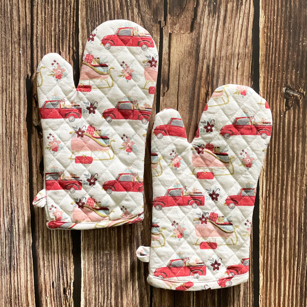 Oven Mitts and Potholder Set – Kreative Kymona