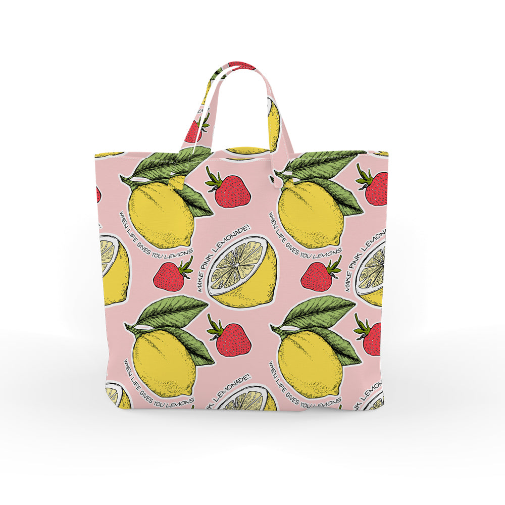 Pink Lemonade Tote Bag – The Mahogany Store